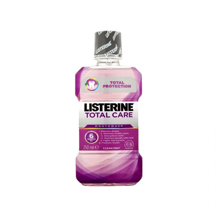 Listerine Mouthwash Total Care 250Ml <br> Pack size: 6 x 250ml <br> Product code: 294733