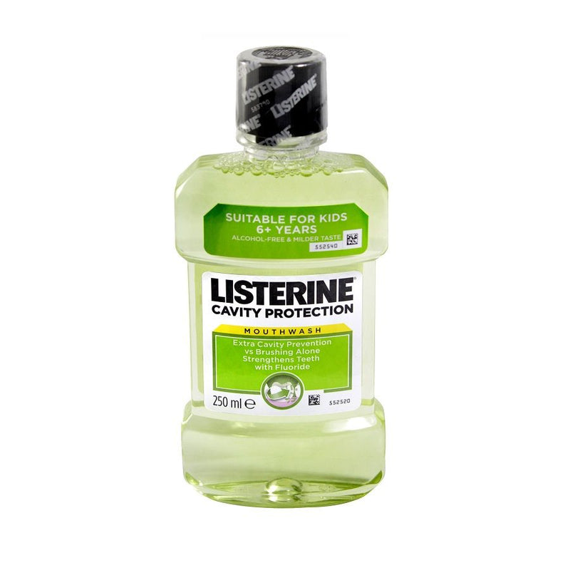 Listerine Mouthwash Cavity Protection 250ml <br> Pack size: 6 x 250ml <br> Product code: 294830