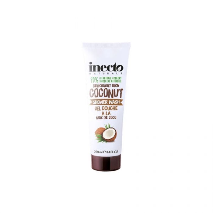 Inecto Naturals Deliciously Rich Coconut Shower Wash 250Ml <br> Pack size: 6 x 250ml <br> Product code: 313950