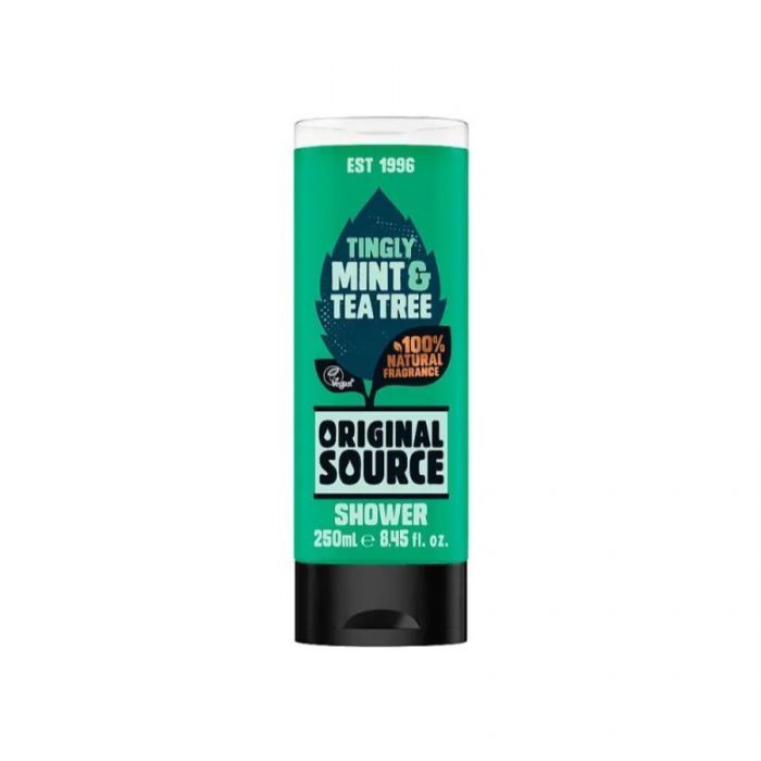Original Source Mint & Tea Tree Shower Gel 250Ml <br> Pack size: 6 x 250ml <br> Product code: 316107