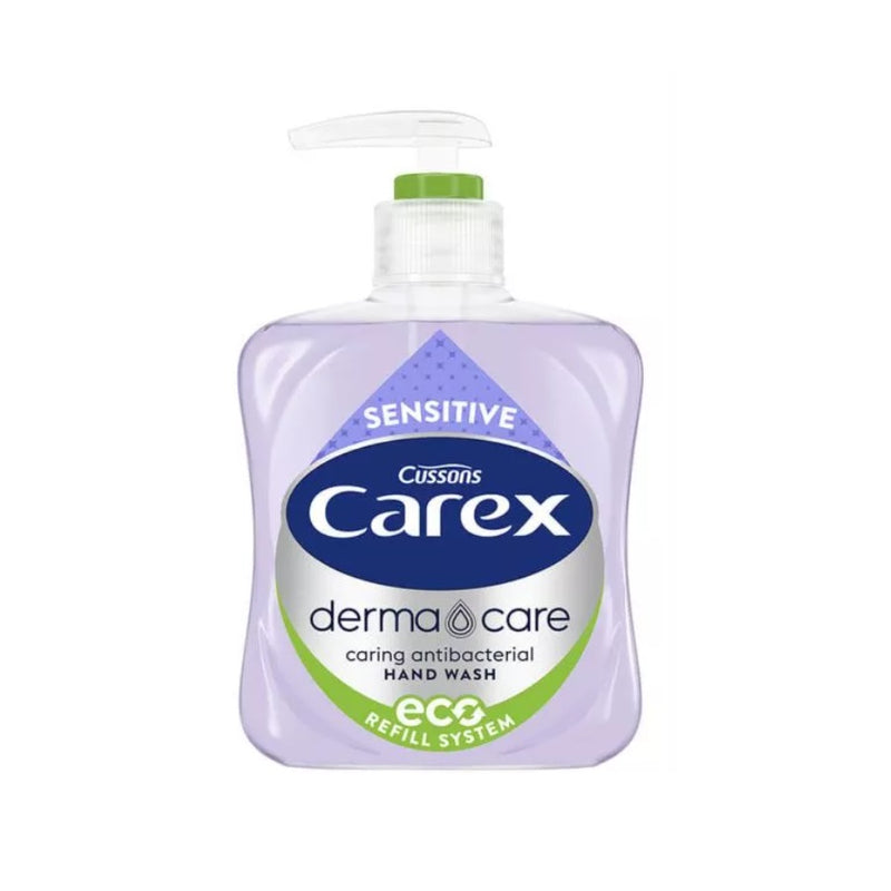 Carex Derma Care Sensitive Hand Wash 250ml <br> Pack size: 6 x 250ml <br> Product code: 332351