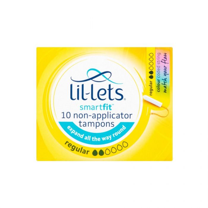 Lil-Lets Tampons Regular 10S <br> Pack size: 8 x 10s <br> Product code: 344190