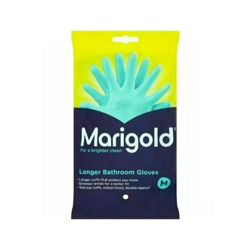 Marigold Bathroom Gloves Medium <br> Pack size: 6 x 1 <br> Product code: 352062