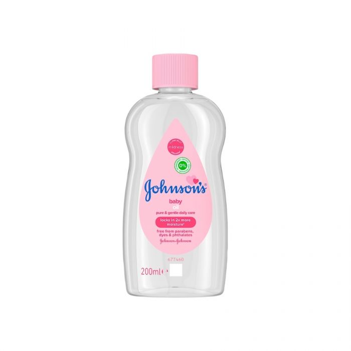 Johnson'S Baby Oil 200Ml <br> Pack size: 6 x 200ml <br> Product code: 401900