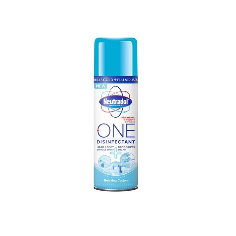 Neutradol One Disinfectant Spy Relaxing Cotton 300ml <br> Pack size: 6 x 300ml <br> Product code: 451258