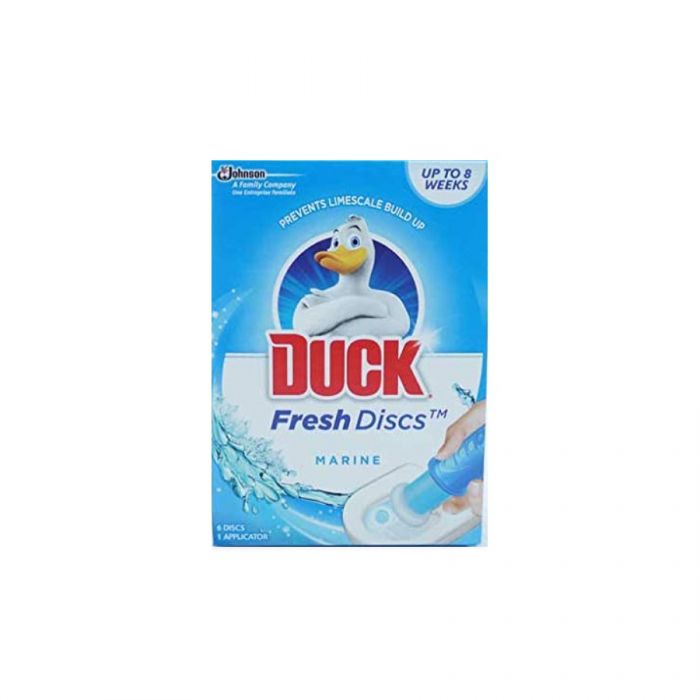 Toilet Duck Fresh Discs Marine 6S <br> Pack size: 5 x 6 <br> Product code: 525202