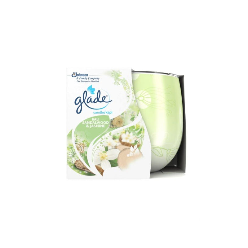 Glade Candle Bali & Sandlewood <br> Pack size: 6 x 1 <br> Product code: 544753