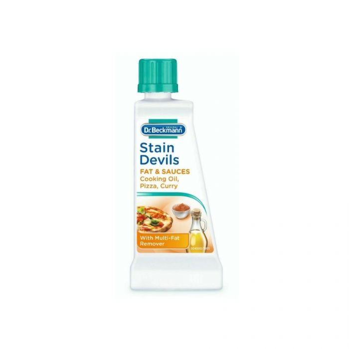 Dr Beckmann Stain Devils Fat & Sauces 50Ml <br> Pack size: 6 x 50ml <br> Product code: 559091