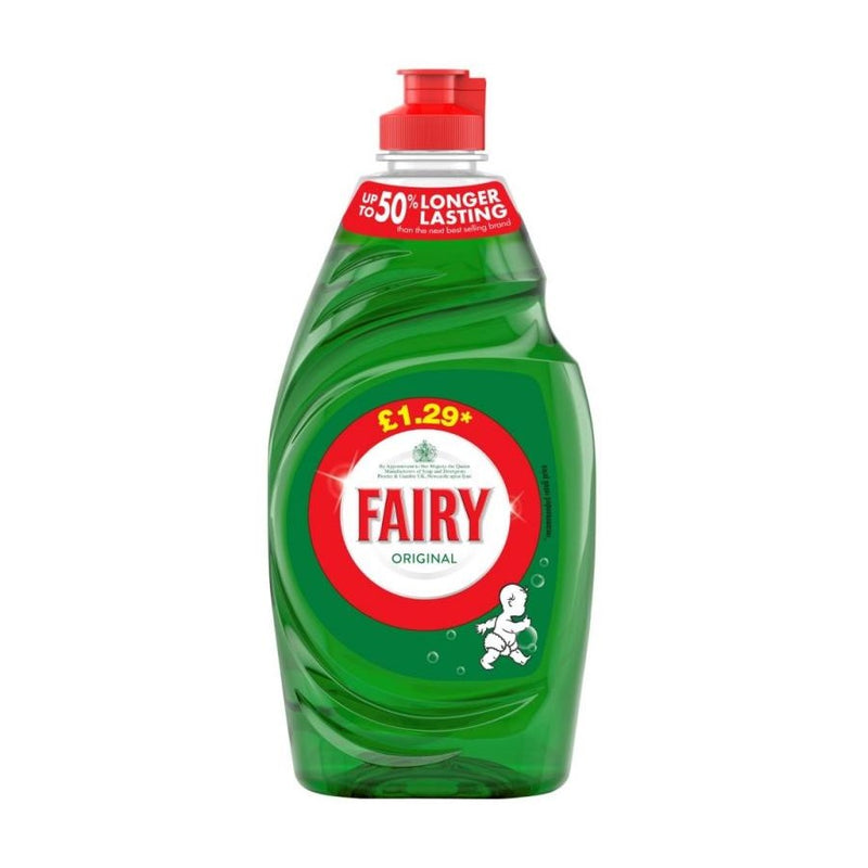 Fairy Washing Up Liquid Original 320ml (PM £1.29) <br> Pack size: 10 x 320ml <br> Product code: 472030