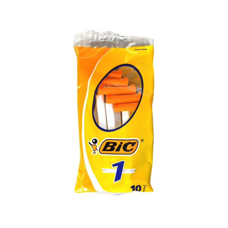 Bic 1 Disposable Razors Regular 10s <br> Pack size: 20 x 10s <br> Product code: 251100