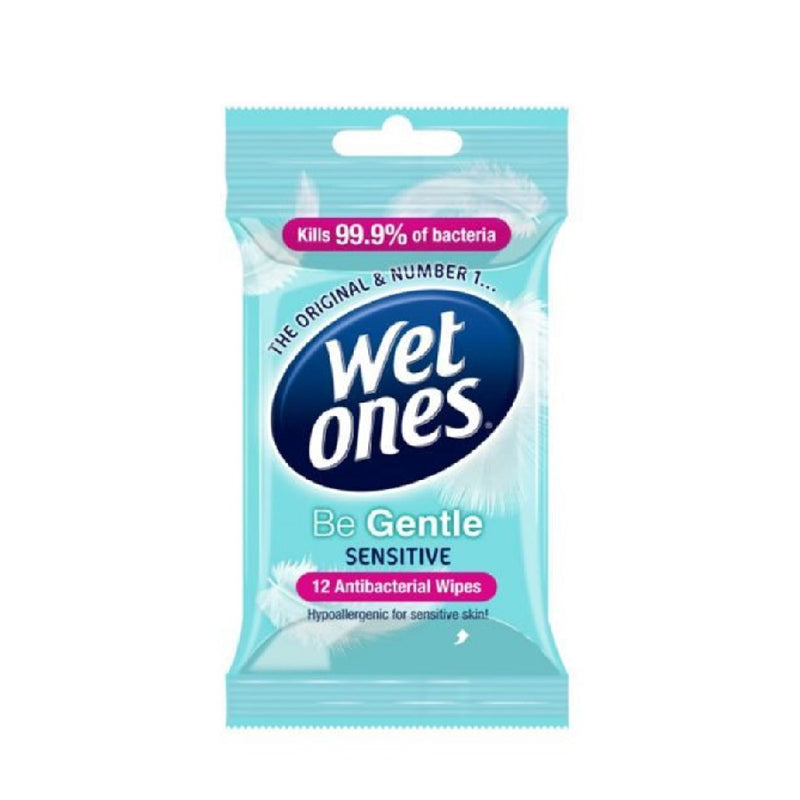 Wet Ones Be Gentle 12s <br> Pack size: 12 x 12s <br> Product code: 137689