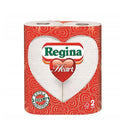 Regina Heart Kitchen Roll 3Ply Twin White <br> Pack size: 10 x 2s <br> Product code: 421657