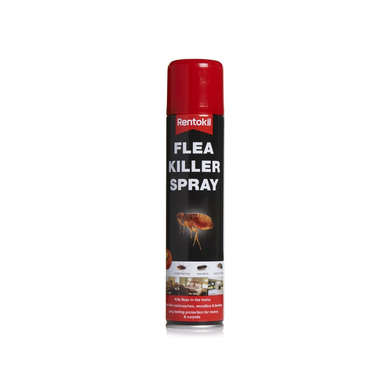 Rentokil Flea Killer Spray 300ml <br> Pack size: 12 x 300ml <br> Product code: 346194
