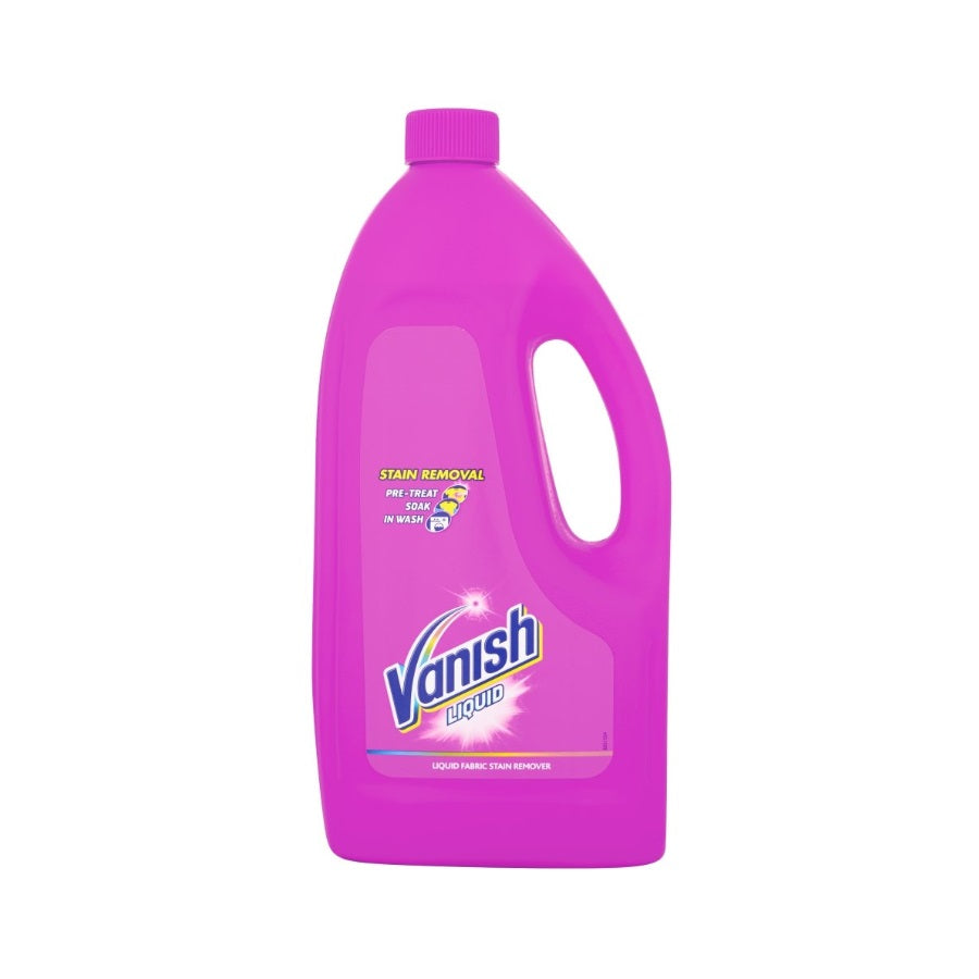 Vanish In Wash Liquid Stain Remover 1ltr Pack size 12 x 1l Product co
